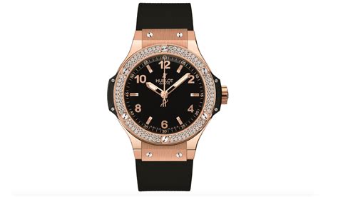 hublot red gold diamonds|Hublot watch with diamonds.